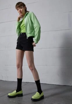 Monki Mocassins - Green -Monki 66757060f6af43b9bb3097b5fb01a788