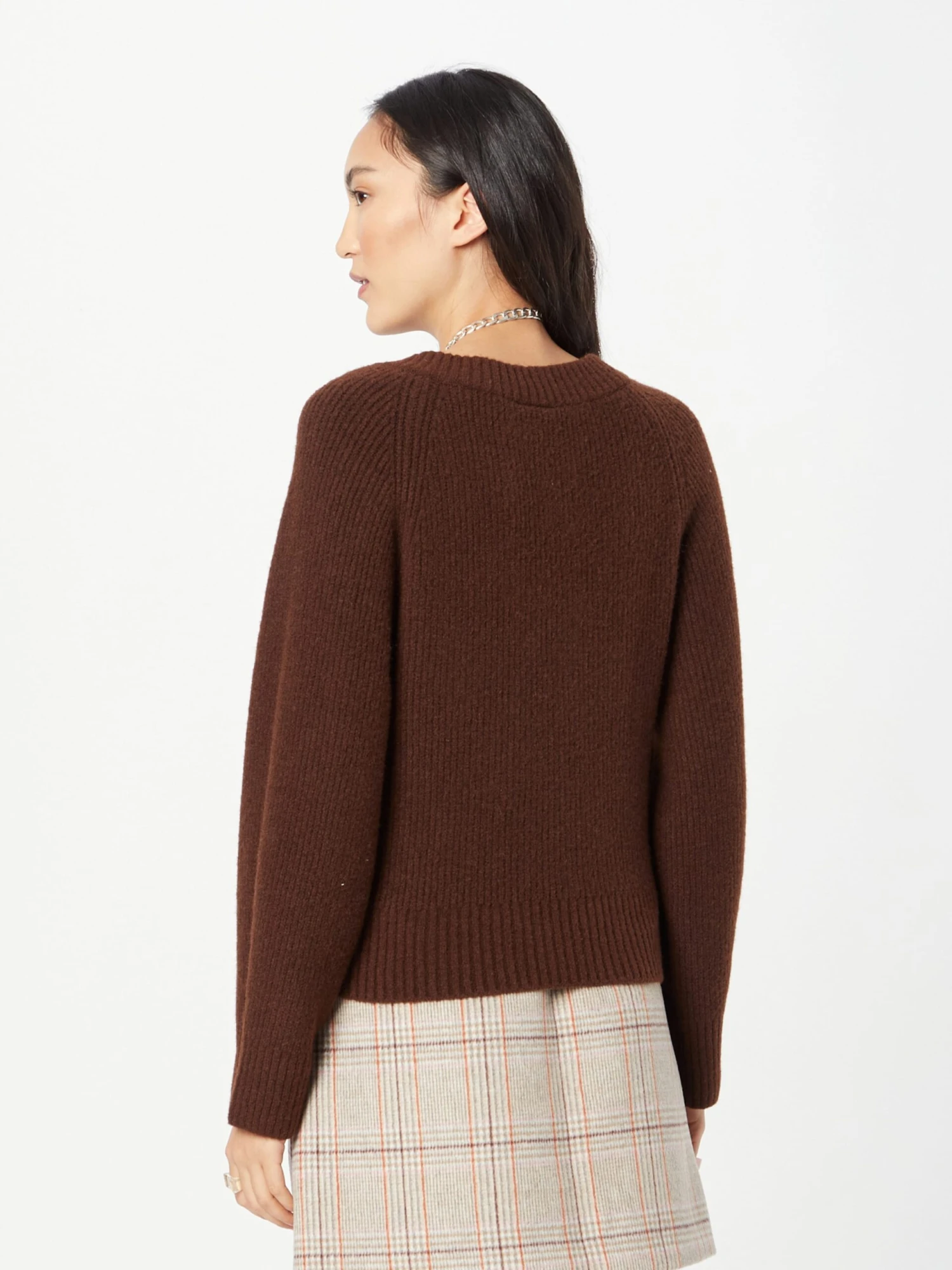 Monki Pulls Basiques Pull-over Femme Marron 6 Monki Pulls Basiques Pull-over Femme Marron – Image 4