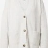 Monki Gilets Cardigan Femme Blanc 1 Monki Gilets Cardigan Femme Blanc -Monki 68ab3733e2878f74e114e2e15a38cc1d