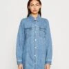 Monki Robe En Jean - Blue Medium Dusty 2 Monki Robe En Jean - Blue Medium Dusty -Monki 690b91ef62874cebb2c5bed6556d7cb0