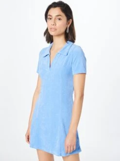 Monki Mini-robes Robe Femme Bleu Clair 9 Monki Mini-robes Robe Femme Bleu Clair -Monki 694bcb1a6c1fd51956cc049ca4287ec4