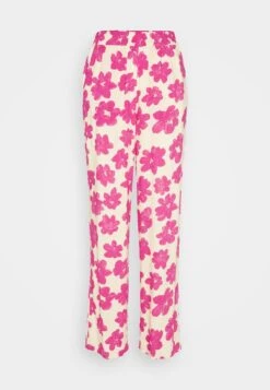 Monki Pantalon Classique - Pink -Monki 6a48f303458b459b80963e4d1b688f88
