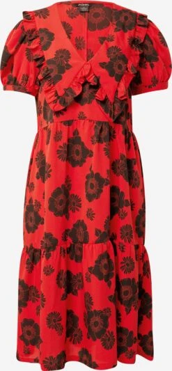 Monki Mini-robes Robe Femme Rouge