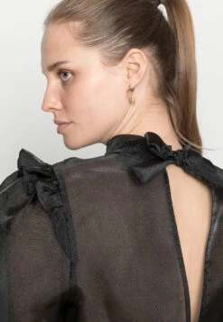 Monki Blouse - Black Dark -Monki 6b07721f5715487b808e33d9ecaa139a