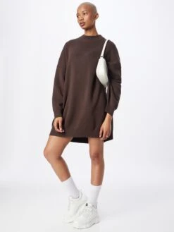 Monki Robes Robes En Maille Femme Chocolat 11 Monki Robes Robes En Maille Femme Chocolat -Monki 6b245e39e9fe933726b5b3656a453e37