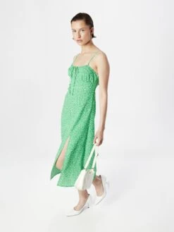 Monki Robes Dété Robe D’été Femme Vert -Monki 6c1c287d954d7449dc620f0cffb32d07