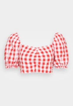 Monki Blouse - Multi Coloured -Monki 6d97272d0a9c4ced82c01ca66f30e3a0