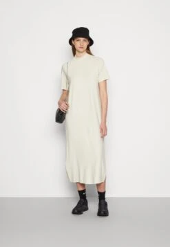 Monki Robe En Jersey - White -Monki 6df10a0911aa459293cfb34c7a6b87cd