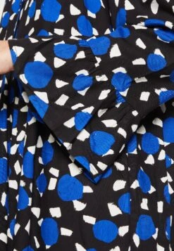 Monki Robe Chemise - Dark Blue/Multi-Coloured -Monki 6ea369c72cff4321b6beafba5ff764ea