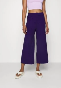 Monki Pantalon Classique - Purple
