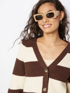 Monki Gilets Cardigan Femme Marron 11 Monki Gilets Cardigan Femme Marron -Monki 70d9bc9fafb85599186635a0c0cb04dc