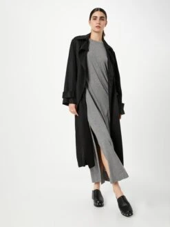 Monki Robes En Jersey Robe Femme Gris Foncé -Monki 7407c929bc1d662ce1978862ae7dff1d