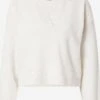 Monki Pulls Basiques Pull-over Femme Blanc Cassé -Monki 7735faaee934e9bb70036a947cc57cb8