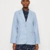 Monki Blazer - Light Blue -Monki 789bc6b091ce4093b0bd334c3fff9fa5