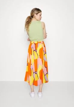 Monki Jupe Trapèze - Lilac/Light Pink -Monki 78c60788e24547bd8baff10a55af37e2