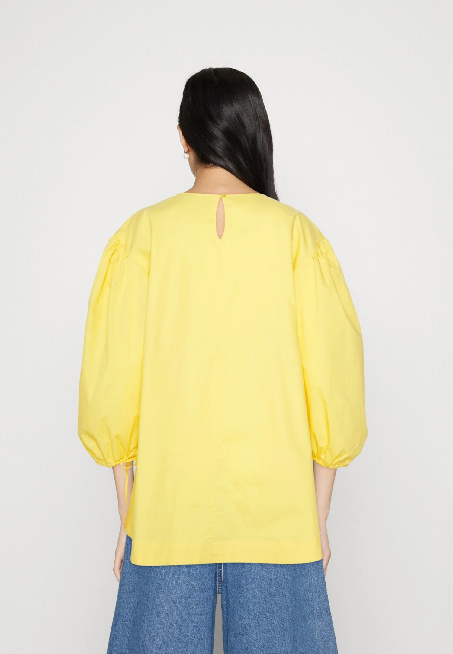 Monki Blouse - Mustard Yellow 5 Monki Blouse - Mustard Yellow – Image 3