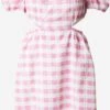 Monki Mini-robes Robe Femme Rose Clair -Monki 7bef4888a1fa226035f4558297a88cff