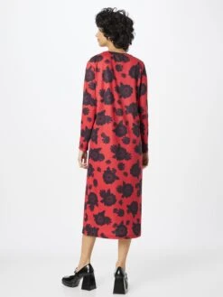 Monki Robes En Jersey Robe Femme Rouge -Monki 7ecf5252abd4658027ad9fe497679cb3