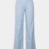 Monki Pantalon Classique - Light Blue -Monki 7f232a6c81c341eb88d839b91a929ec1