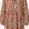 Monki Robes Fluides Robe-chemise Femme Marron