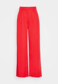 Monki Pantalon Classique - Red -Monki 80c90d178d6040c5b1b11818ec8f9f73