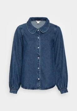 Monki Chemisier - Blue Medium Dusty -Monki 80d52aa720e94e9eb90c6d2c904b0846