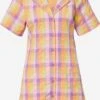Monki Robes Fluides Robe-chemise Femme Violet