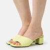 Monki Mules À Talons - Green 1 Monki Mules À Talons - Green -Monki 833a8d29352441e9adf59488b015283e