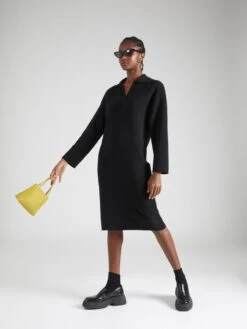 Monki Robes Robes En Maille Femme Noir -Monki 8341bd6631b6fe3e1538233b9287e76c