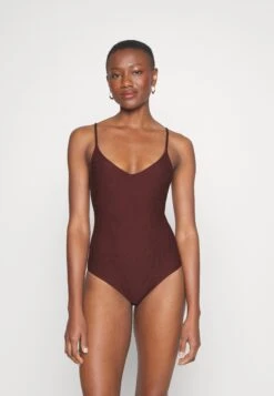 Monki Maillot De Bain - Brown