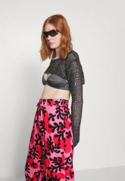 Monki Pantalon Classique - Coral/Reef -Monki 84647568935d49d1b49ae8a5cb854c0f