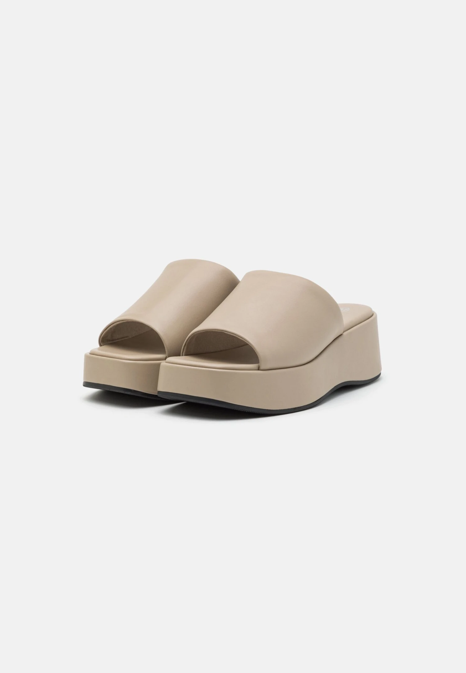 Monki Mules À Talons - Beige 5 Monki Mules À Talons - Beige – Image 3