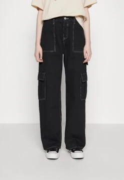 Monki Jean Boyfriend - Black