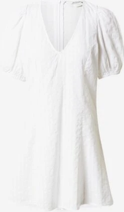 Monki Mini-robes Robe Femme Blanc