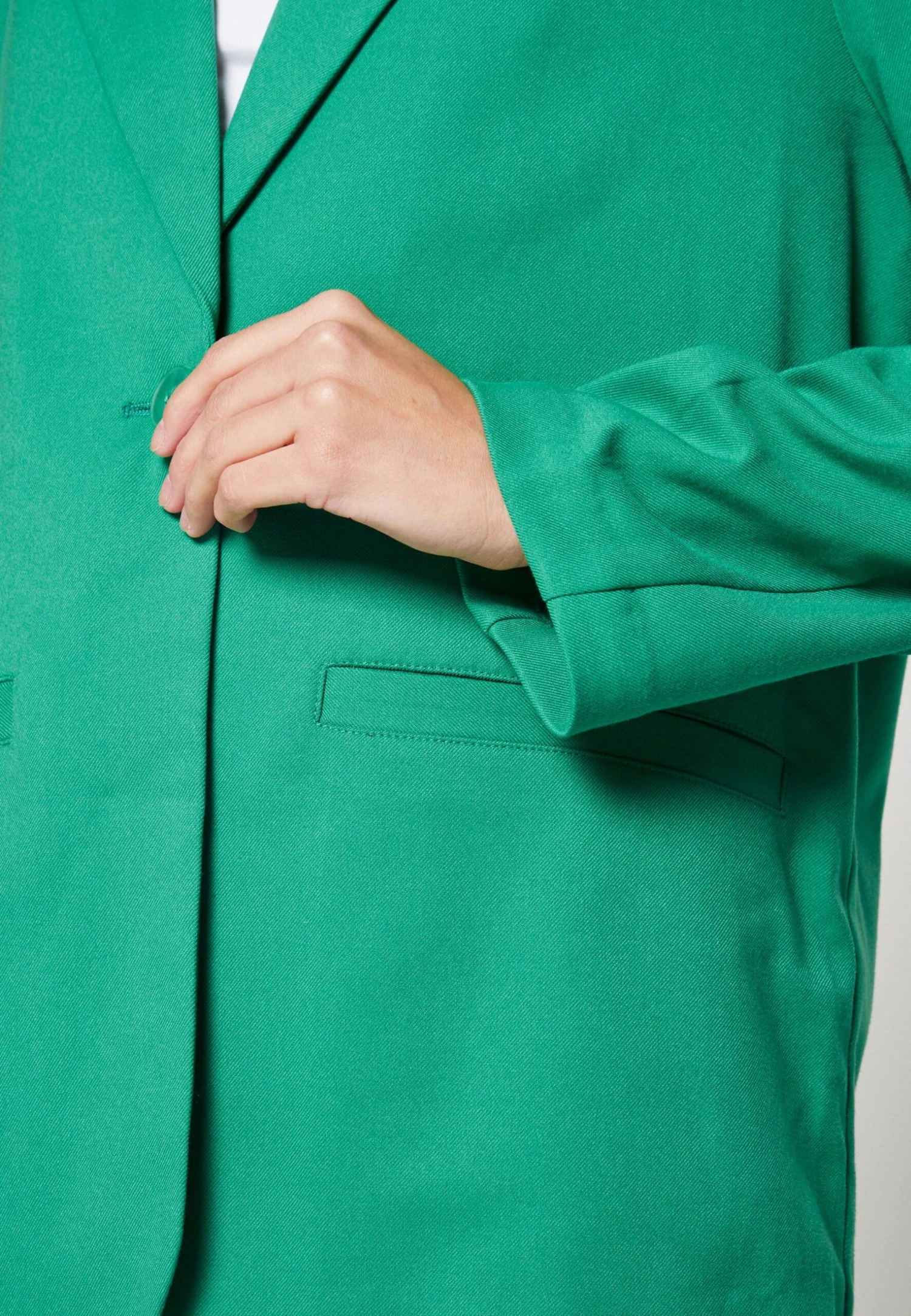 Monki Blazer - Green 8 Monki Blazer - Green – Image 6