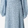 Monki Robes Midi Robe Femme Bleu -Monki 8b0172df5a2ce7088ff3515e20703552