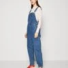 Monki Salopette - Blue Medium Dusty Classic -Monki 8c8b9244a56a485583c8ef67e6f3c6a0
