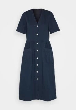 Monki Robe En Jean - Blue -Monki 8cd04a51bdda4f08a5110f14804aaf9c