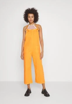 Monki Salopette - Orange Bright