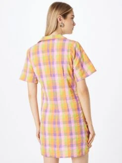 Monki Robes Fluides Robe-chemise Femme Violet -Monki 8e40e6ef889e3ea551a918880b23115c