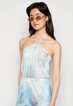 Monki Combinaison - Blue -Monki 8ef3c202147e45898ac760b73ffbe54d