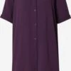 Monki Robes Fluides Robe-chemise Femme Baie