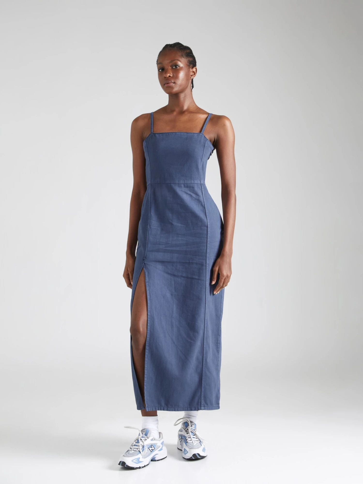 Monki Robes Longues Robe Femme Gentiane 5 Monki Robes Longues Robe Femme Gentiane – Image 3