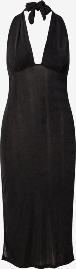 Monki Robes Midi Robe Femme Noir