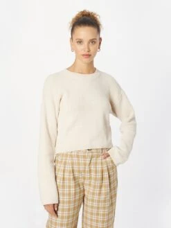 Monki Pulls Maille Fine Pull-over Femme Blanc 9 Monki Pulls Maille Fine Pull-over Femme Blanc -Monki 947df8456a7005aab2b4121effcf2dcc