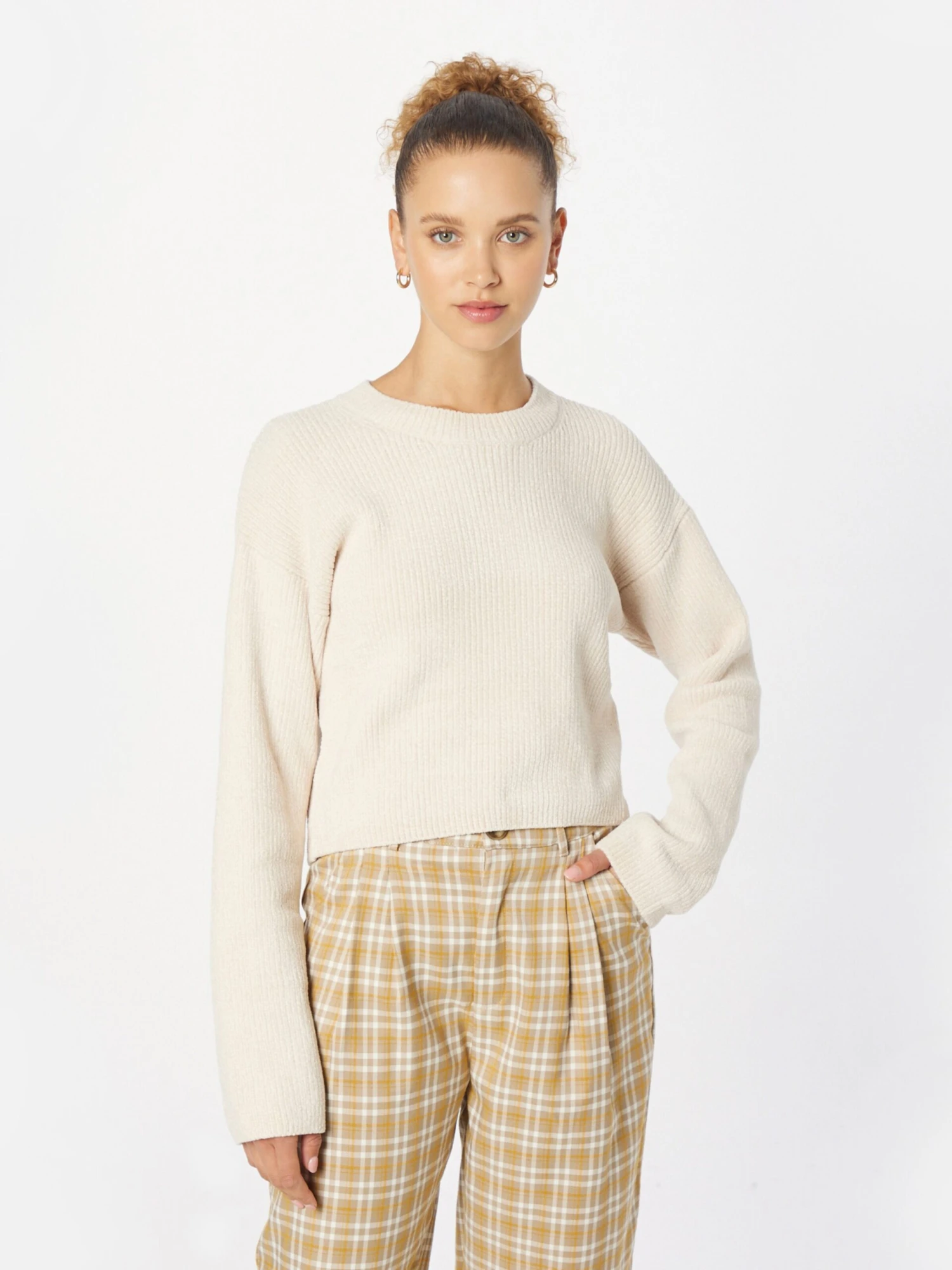 Monki Pulls Maille Fine Pull-over Femme Blanc 5 Monki Pulls Maille Fine Pull-over Femme Blanc – Image 3