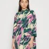 Monki Robe Chemise - Green/Pink -Monki 955343590bde439da3ded395de0b2793