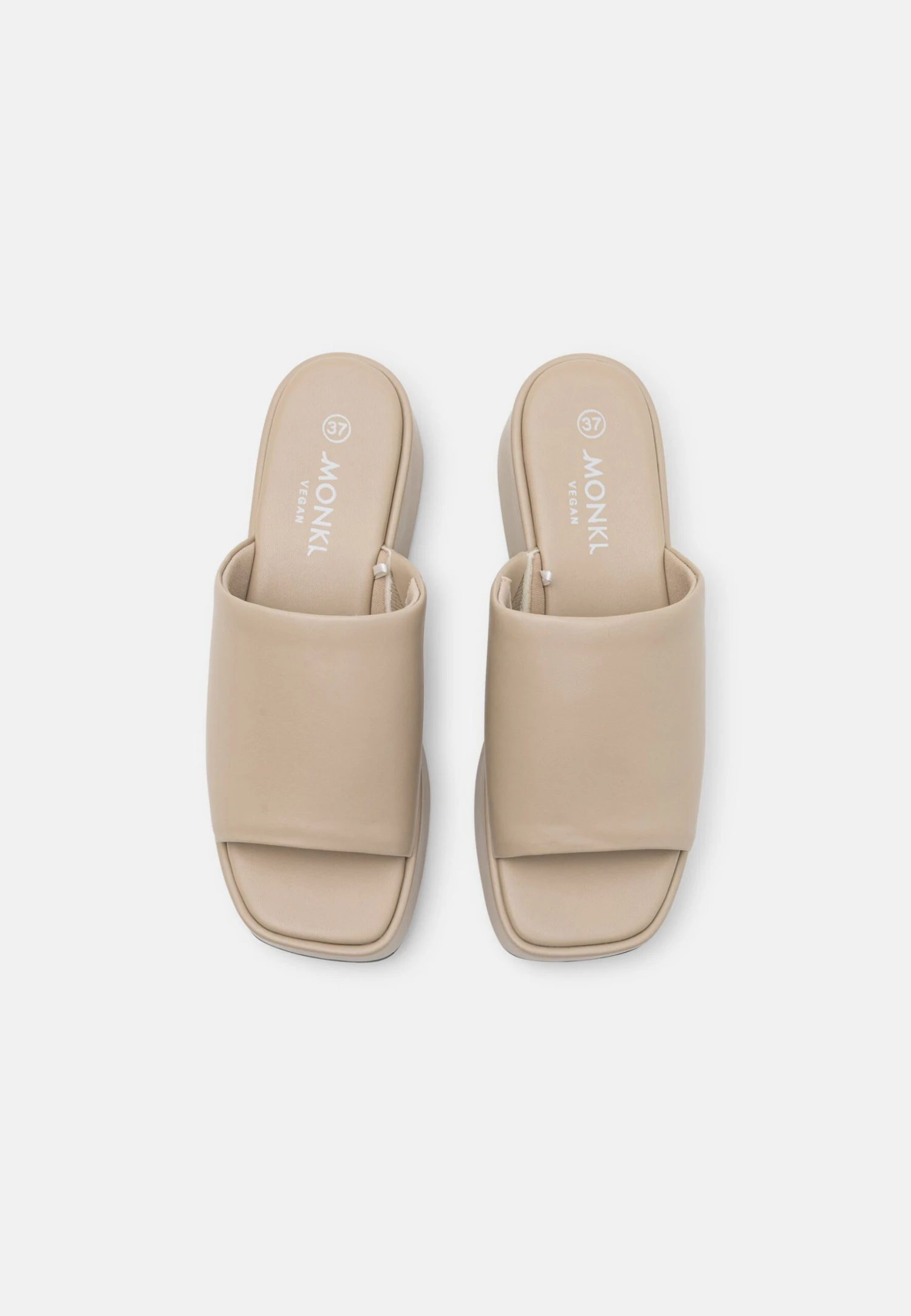 Monki Mules À Talons - Beige 8 Monki Mules À Talons - Beige – Image 6