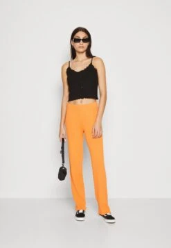 Monki Pantalon Classique - Orange -Monki 977d2c3d3c1b4b6bb4c4766097633cdd