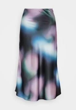 Monki Jupe Trapèze - Blue Dark -Monki 97a16e07c6304742af3d08f30e6946ec